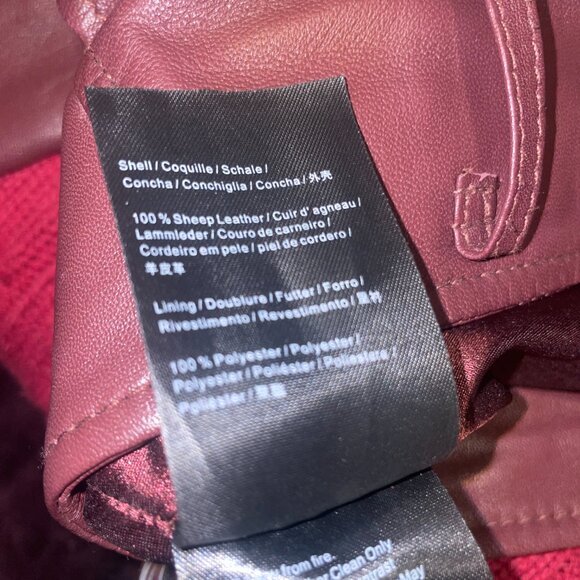 MUUBAA Low-Rise Leather Trousers - Picture 7 of 9